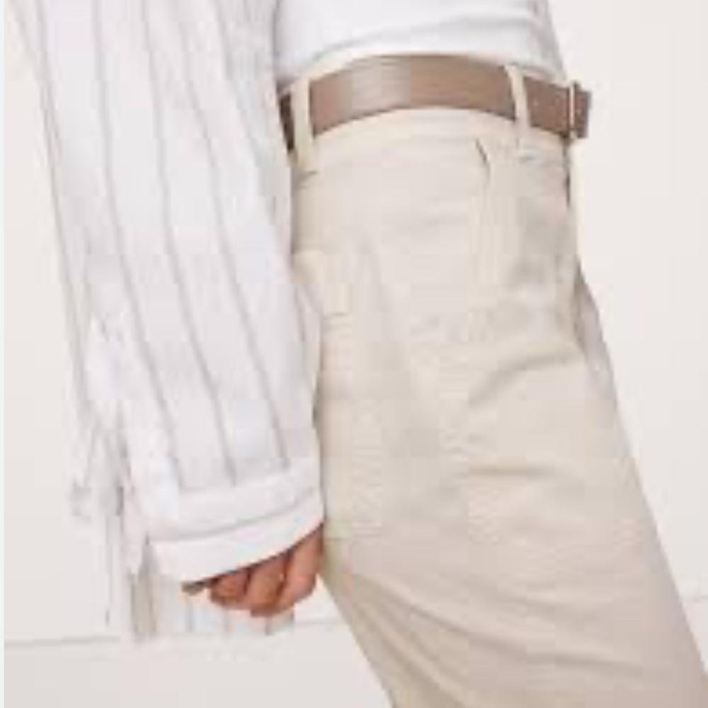 Banana Republic Linen Blend Tan Pants Spring Summer